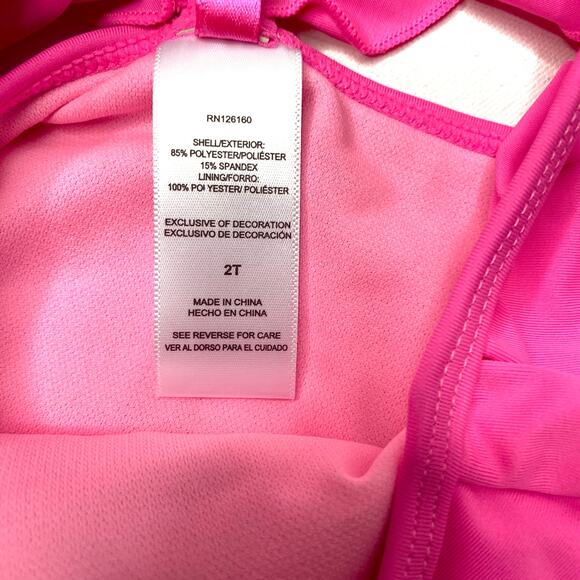 Betsey Johnson Sequin Unicorn Swimsuit Sz 2T - Picture 7 of 9